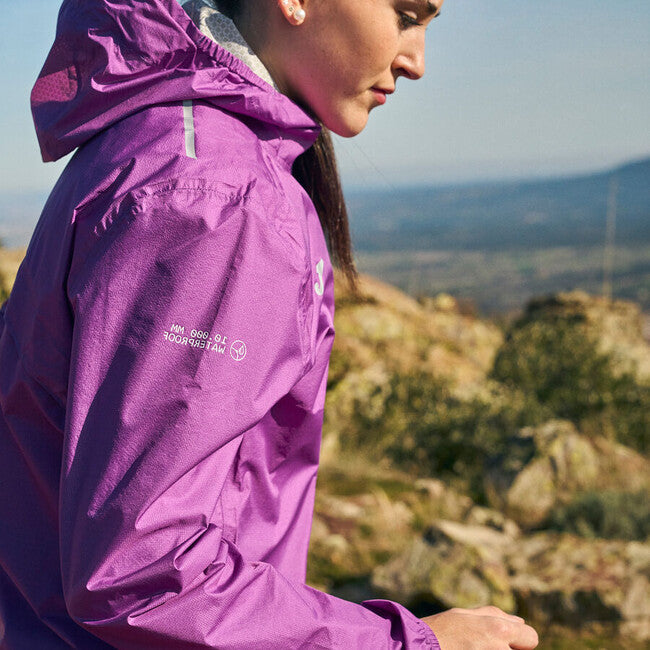 R-CITY ICONIC RAINCOAT VIOLET VIOLET