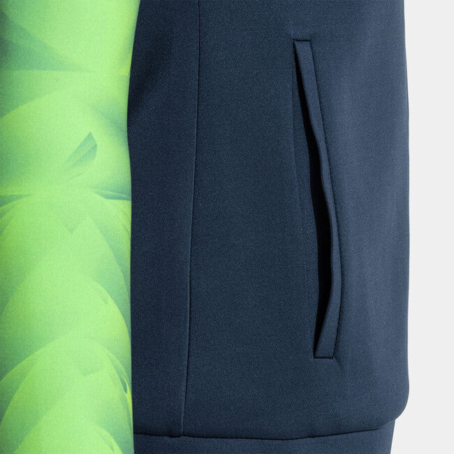 ELITE XI FULL ZIP SWEATSHIRT NAVY FLUOR GREEN NAVY-FLUOR GREEN
