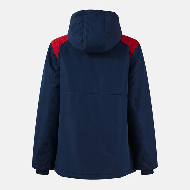 GLACIER ANORAK DARK NAVY RED NAVY-RED