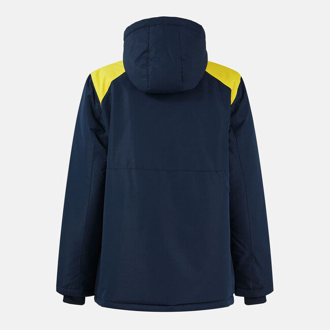 GLACIER ANORAK DARK NAVY YELLOW NAVY-YELLOW