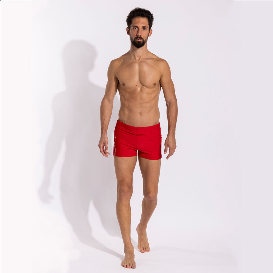 Бански SHARK III SWIMMING BOXER червено
