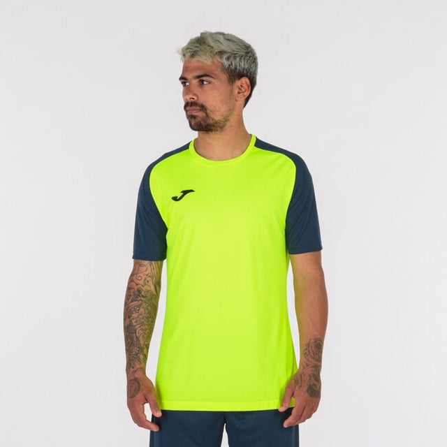 Фланелка / тениска T-SHIRT ACADEMY IV SHORT SLEEVE флуоресцентно жълто