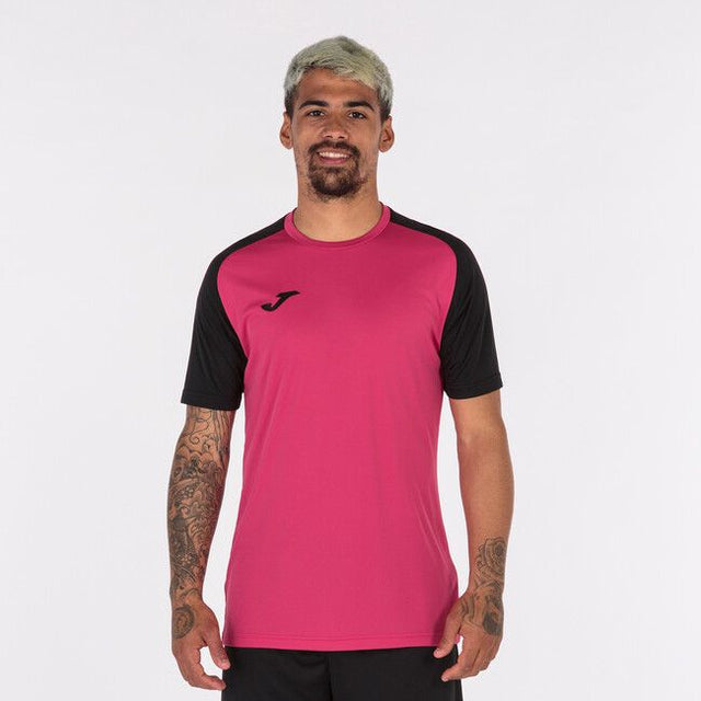Фланелка / тениска T-SHIRT ACADEMY IV SHORT SLEEVE фуксия черно