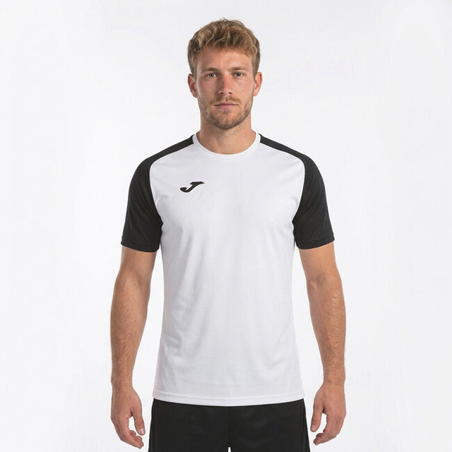 Фланелка / тениска T-SHIRT ACADEMY IV SHORT SLEEVE бяло черно