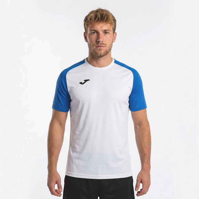 Фланелка / тениска T-SHIRT ACADEMY IV SHORT SLEEVE бяло азурно