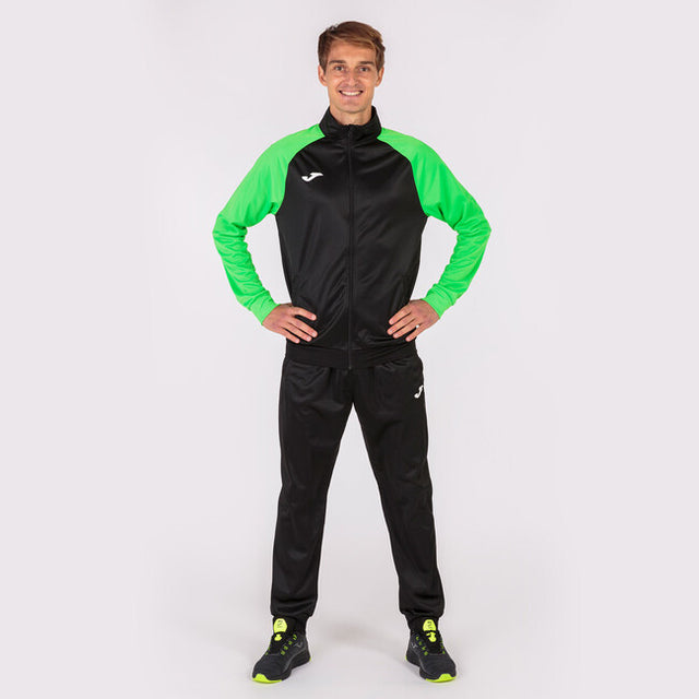 Екип / комплект ACADEMY IV TRACKSUIT черно флуоресцентно зелено
