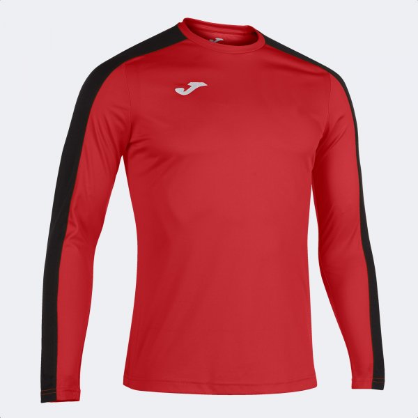 ACADEMY LONG SLEEVE T-SHIRT RED BLACK RED-BLACK