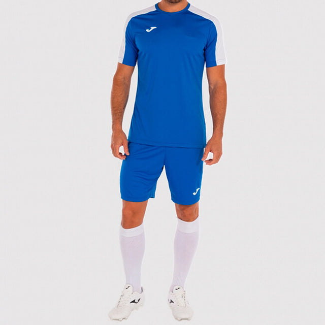 Фланелка ACADEMY III SHORT SLEEVE T-SHIRT азурно бяло