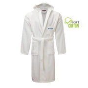 Халат ACCAPPATOIO SCATOLATO 100% COTTON SPUGNA бяло