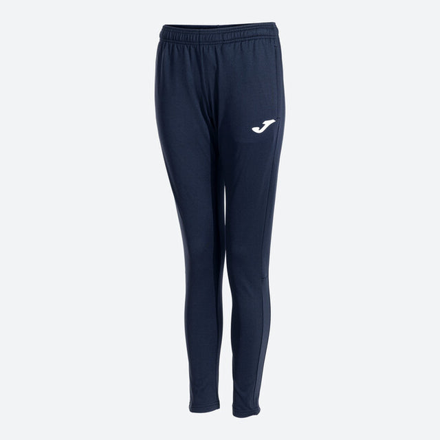 Дамски панталони за бягане ADVANCE LONG PANTS морско синьо