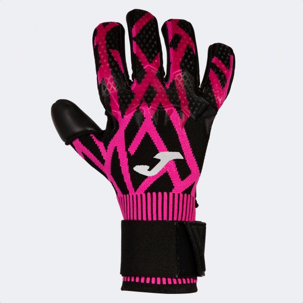 Вратарски ръкавици AREA 360 GOALKEEPER GLOVES черно фуксия