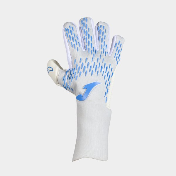 Вратарски ръкавици AREA 360 GOALKEEPER GLOVES бяло азурно
