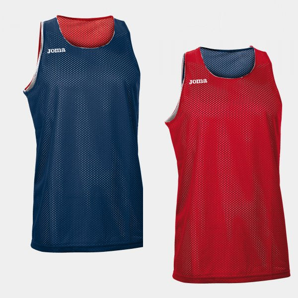 Баскетболен екип (фланелка) REVERSIBLET-SHIRT ARO червено морско синьо