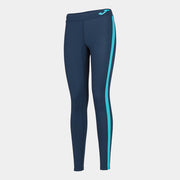 LONG NAVY MESH LEGGINGS - FLUGOLD TURQUOISE NAVY-TURQUOISE