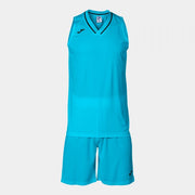 ATLANTA TWO-PIECE TURQUOISE FLUORESCENT BLACK TURQUESA FLÚOR-NEGRO