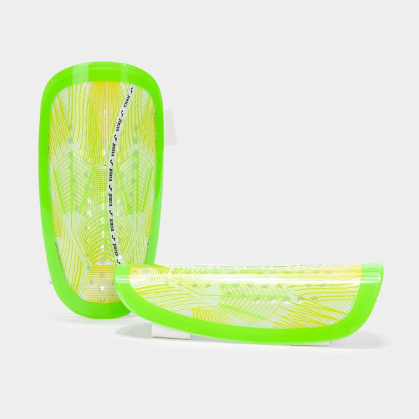 Протектори ATTACK SHIN GUARDS флуоресцентно зелено