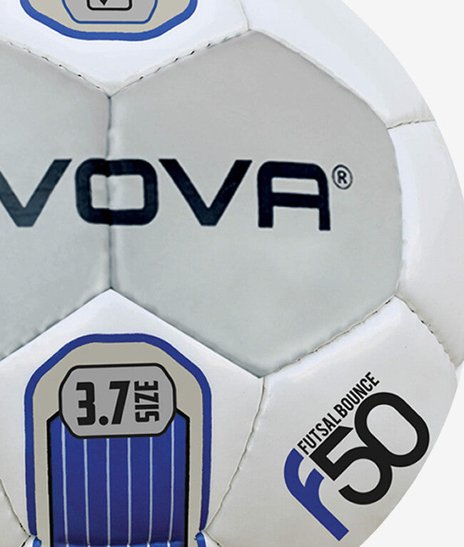 PALLONE FUTSAL BOUNCE F50 AZZURRO/SILVER