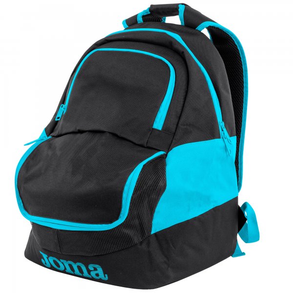 Раница DIAMOND II BACKPACK черно тюркоазено