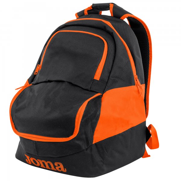 DIAMOND II BACKPACK BLACK-ORANGE BLACK-TURQUOISE