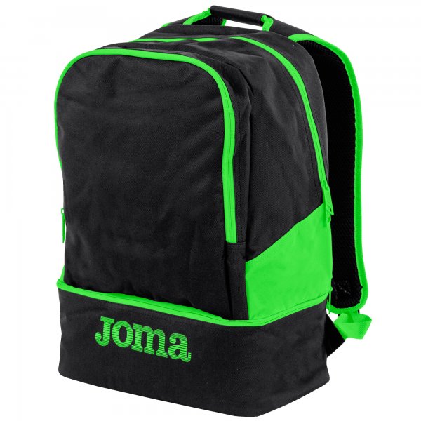 ESTADIO III BACKPACK BLACK-FLUORESCENT GREEN NEGRO-VERDE FLUOR