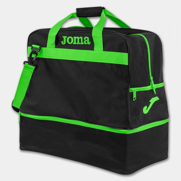 TRAINING III LARGE BAG BLACK-FLUORESCENT GREEN NEGRO-VERDE FLUOR