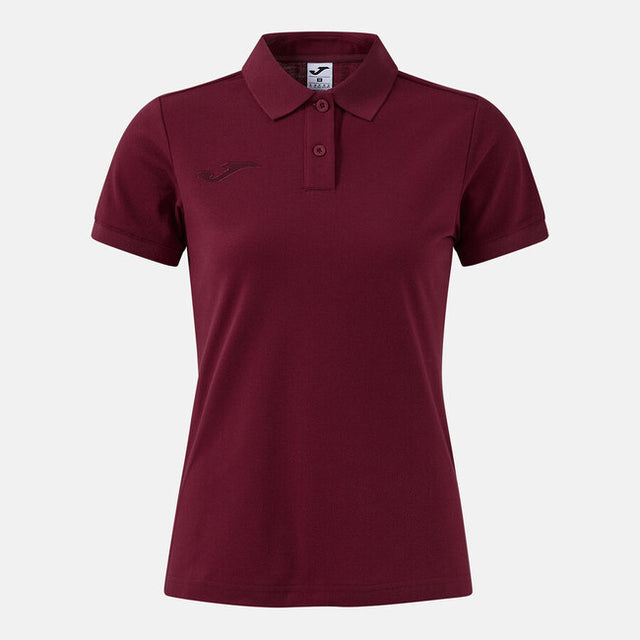 Дамски поло блуза BALI III SHORT SLEEVE POLO бордо