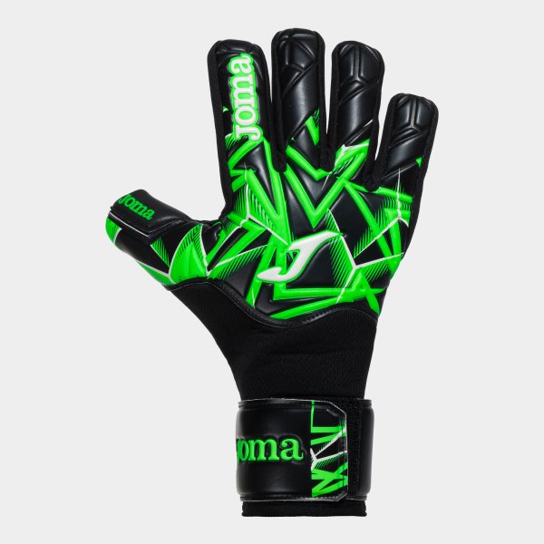 BRAVE GOALKEEPER GLOVES BLACK FLUOR GREEN NEGRO-VERDE FLUOR