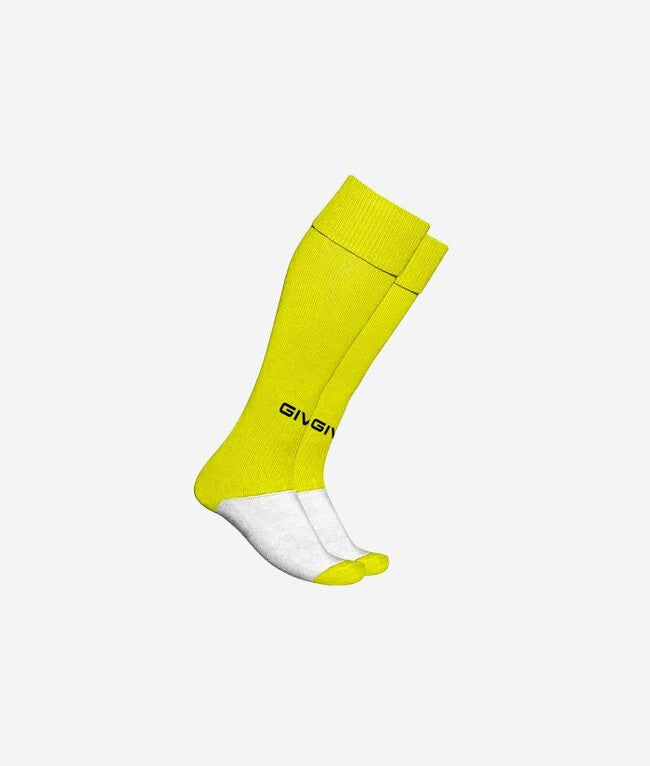 Гети / чорапи CALZA CALCIO флуоресцентно жълто