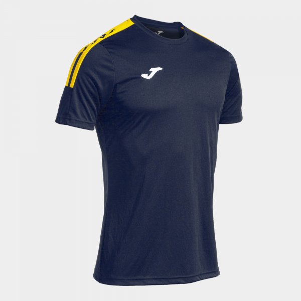 Фланелка / тениска OLIMPIADA ALL SPORT SHORT SLEEVE T-SHIRT морско синьо жълто