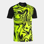 LION II SHORT SLEEVE T-SHIRT BLACK FLUOR YELLOW NEGRO-AMARILLO FLUOR