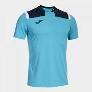 TOLEDO SHORT SLEEVE T-SHIRT FLUOR TURQUOISE-NAVY FLUOR TURQUOISE
