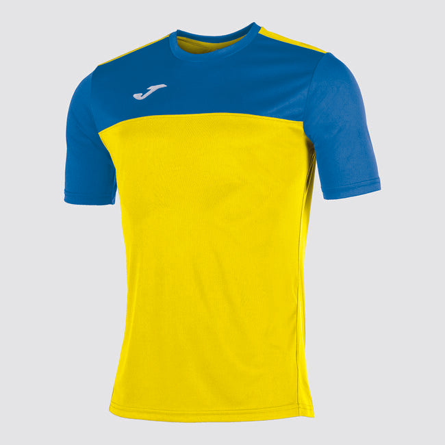 WINNER SHORT SLEEVE T-SHIRT YELLOW-ROYAL BLUE YELLOW-ROYAL