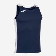 RECORD II TANK TOP NAVY WHITE NAVY-WHITE