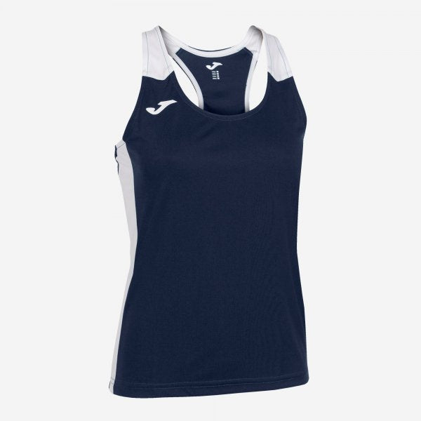 RECORD II TANK TOP NAVY WHITE NAVY-WHITE