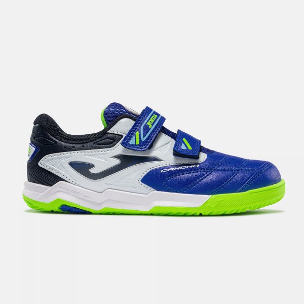 Обувки за зала CANCHA JR 2604 ROYAL BLUE INDOOR азурно