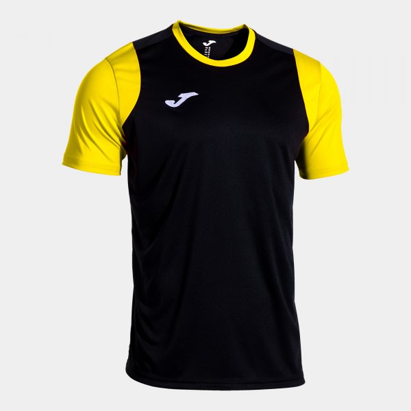 FINAL BASKET III SHORT SLEEVE T-SHIRT BLACK YELLOW BLACK-YELLOW