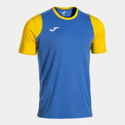 FINAL BASKET II SHORT SLEEVE T-SHIRT ROYAL BLUE YELLOW ROYAL-YELLOW