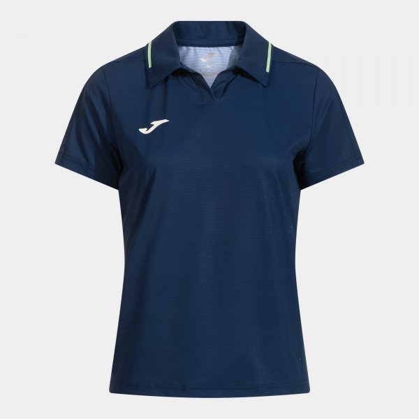 Дамски поло блуза CHALLENGE SHORT SLEEVE POLO морско синьо