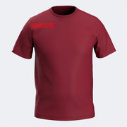 Поло блуза CHALLENGE SHORT SLEEVE T-SHIRT червено