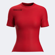 Дамски тениска CHALLENGE SHORT SLEEVE T-SHIRT червено
