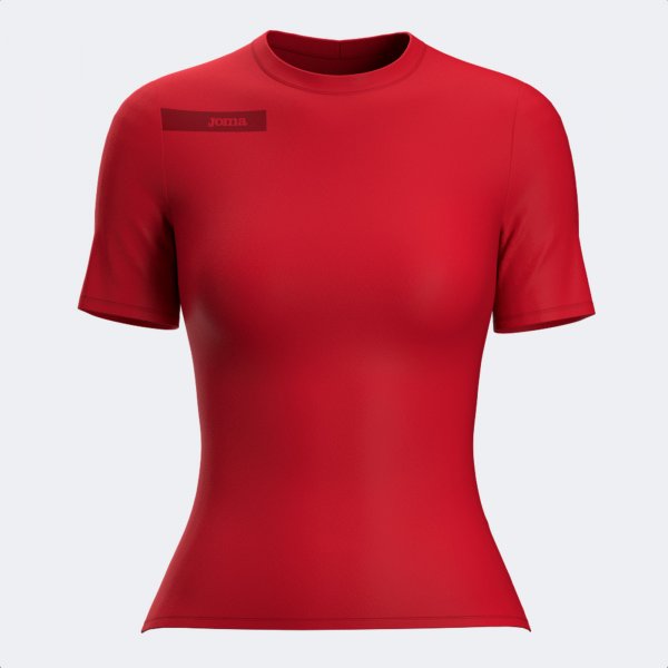 Дамски тениска CHALLENGE SHORT SLEEVE T-SHIRT червено