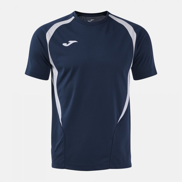 Тениска T-CHAMPIONSHIP SHORT SLEEVE T-SHIRT морско синьо сиво