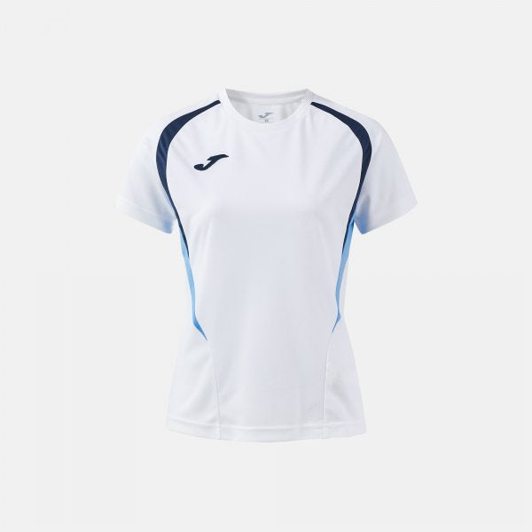 Дамски тениска CHAMPIONSHIP 20 SHORT SLEEVE T-SHIRT бяло морско синьо
