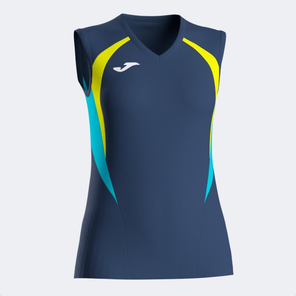 CHAMPIONSHIP 20 SLEEVELESS SHIRT DARK NAVY FLUOR YELLOW DARK NAVY AMARILLO FLÚOR