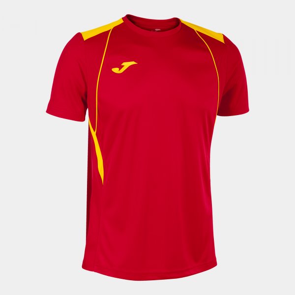 Фланелка / тениска CHAMPIONSHIP VII SHORT SLEEVE T-SHIRT червено жълто