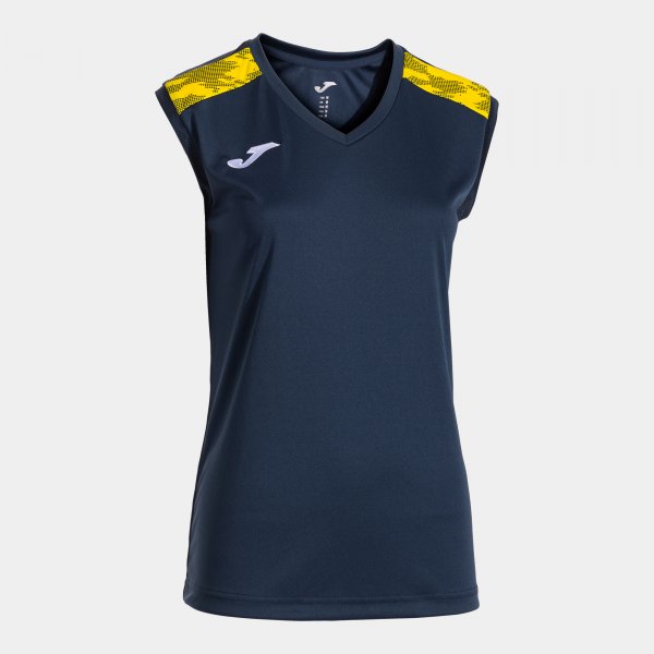 Дамски волейболна фланелка CHAMPIONSHIP VIII SLEEVELESS SHIRT морско синьо жълто