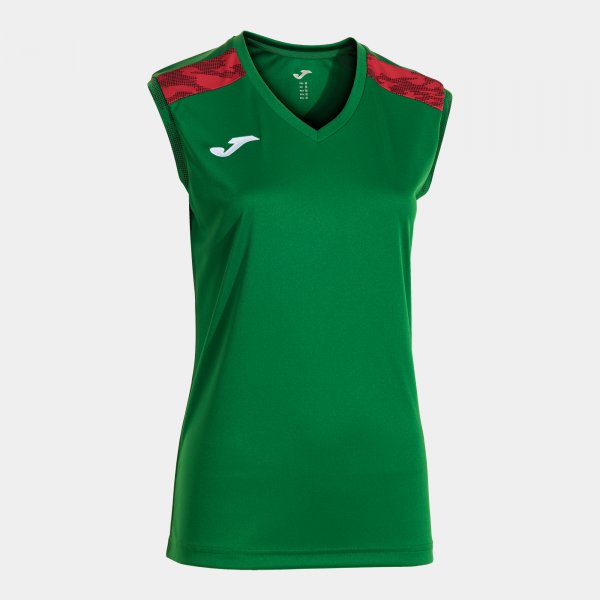 Дамски волейболна фланелка CHAMPIONSHIP VIII SLEEVELESS SHIRT зелено червено