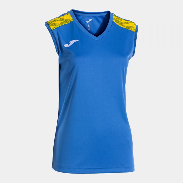 Дамски волейболна фланелка CHAMPIONSHIP VIII SLEEVELESS SHIRT азурно жълто