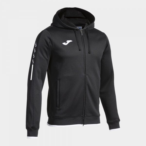 OLIMPIADA ZIP-UP HOODIE BLACK BLACK
