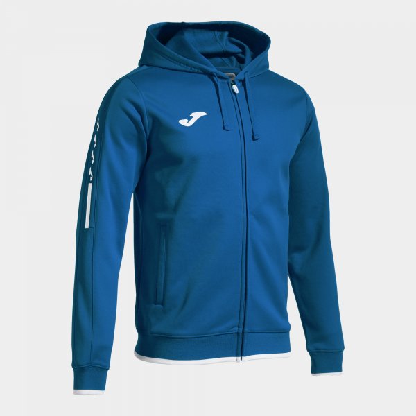 OLIMPIADA ZIP-UP HOODIE ROYAL ROYAL